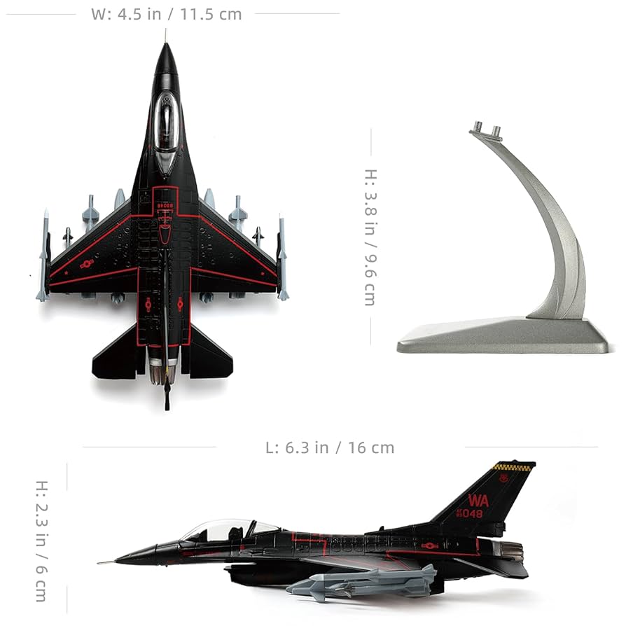 Amazon.co.jp: NUOTIE 1/100 F-16C ファイティングファルコン