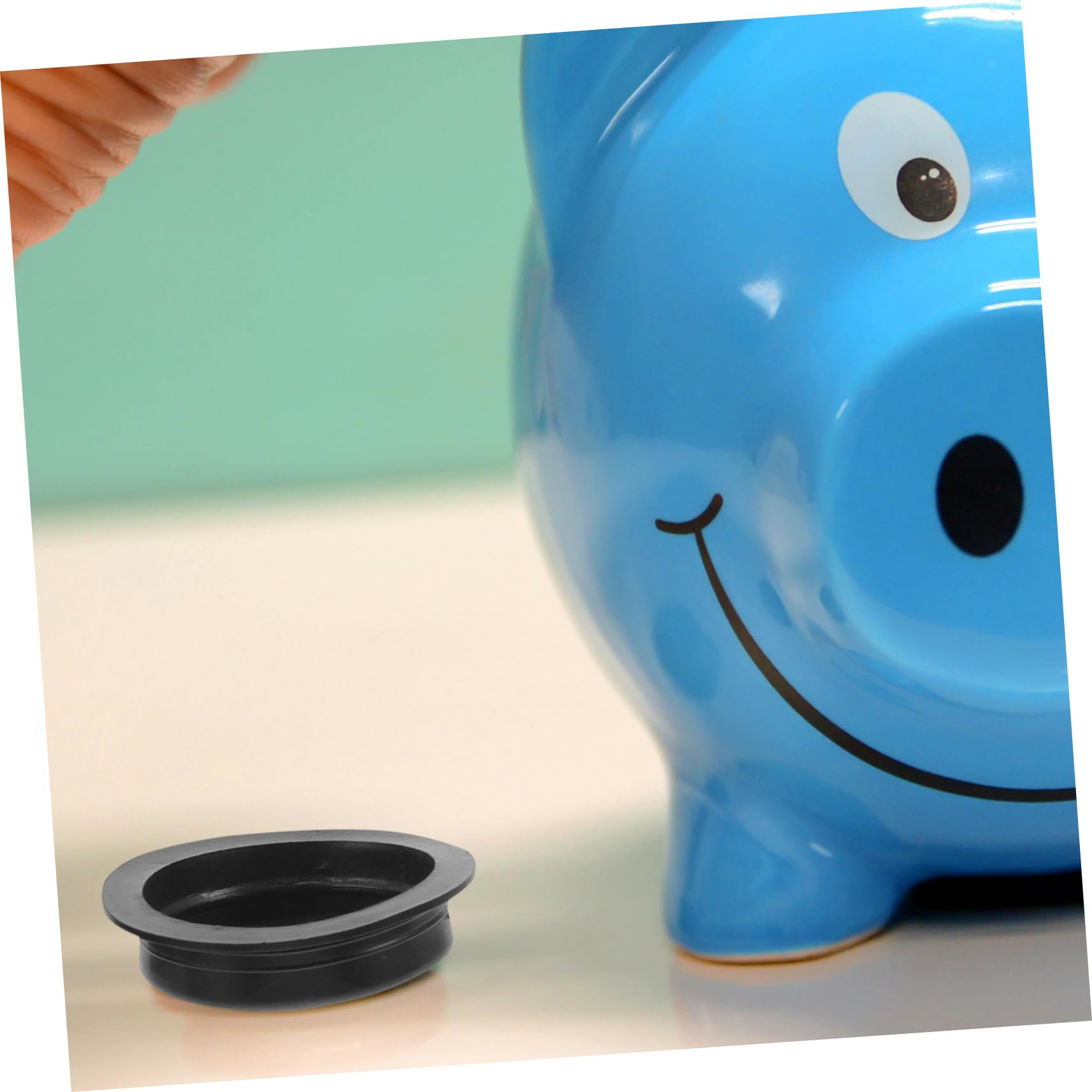 GARVALON 50 pcs Rubber Piggy Bank Plugs Bank Stoppers and Easy to Install Saving Pot Covers Compact for Convenient Storage Safe and Sturdy Design