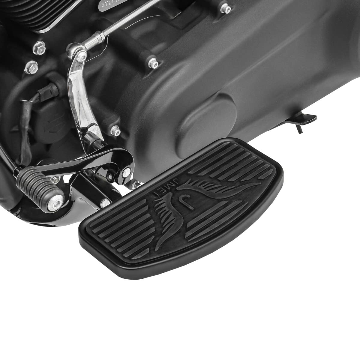 Plataformas Delanteras universales Compatible para Motos Custom estriberas piloto FB2 Negro