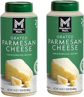 Grated Parmesan Cheese, 24 Ounces (24 Ounce (2 Pack))