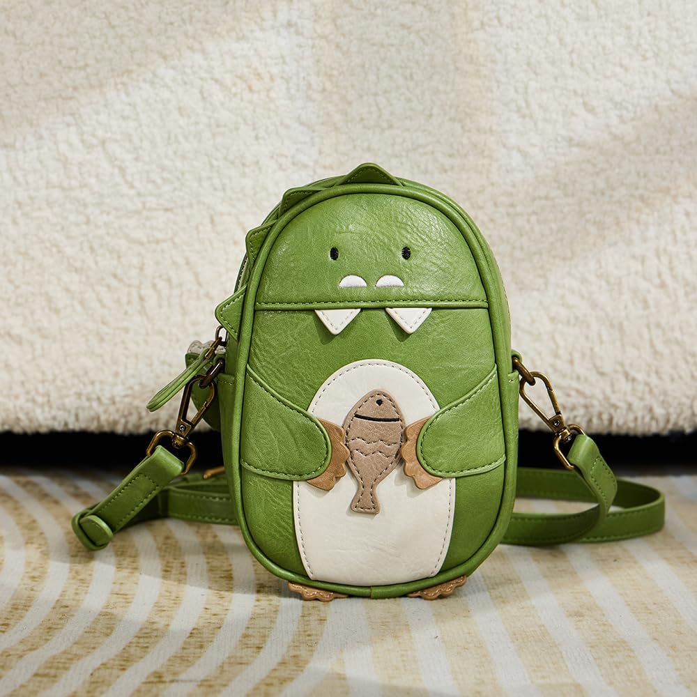 Premium Vegan Leather Novelty Crossbody Purse for Women & Kids – Convertible Mini B... - Image 3