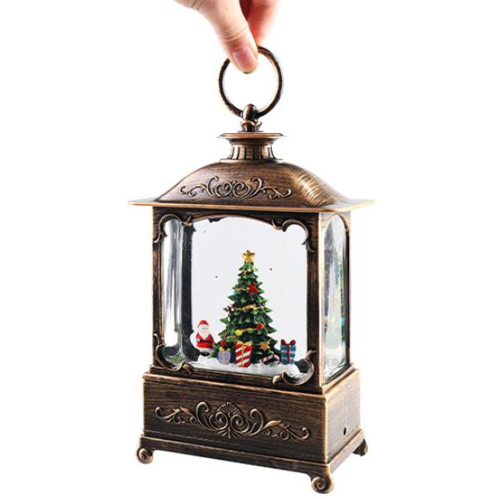 Weihnachts Spieluhr Tischdekoration, Laternenlicht, Kreative Bastelideen, Spieluhr