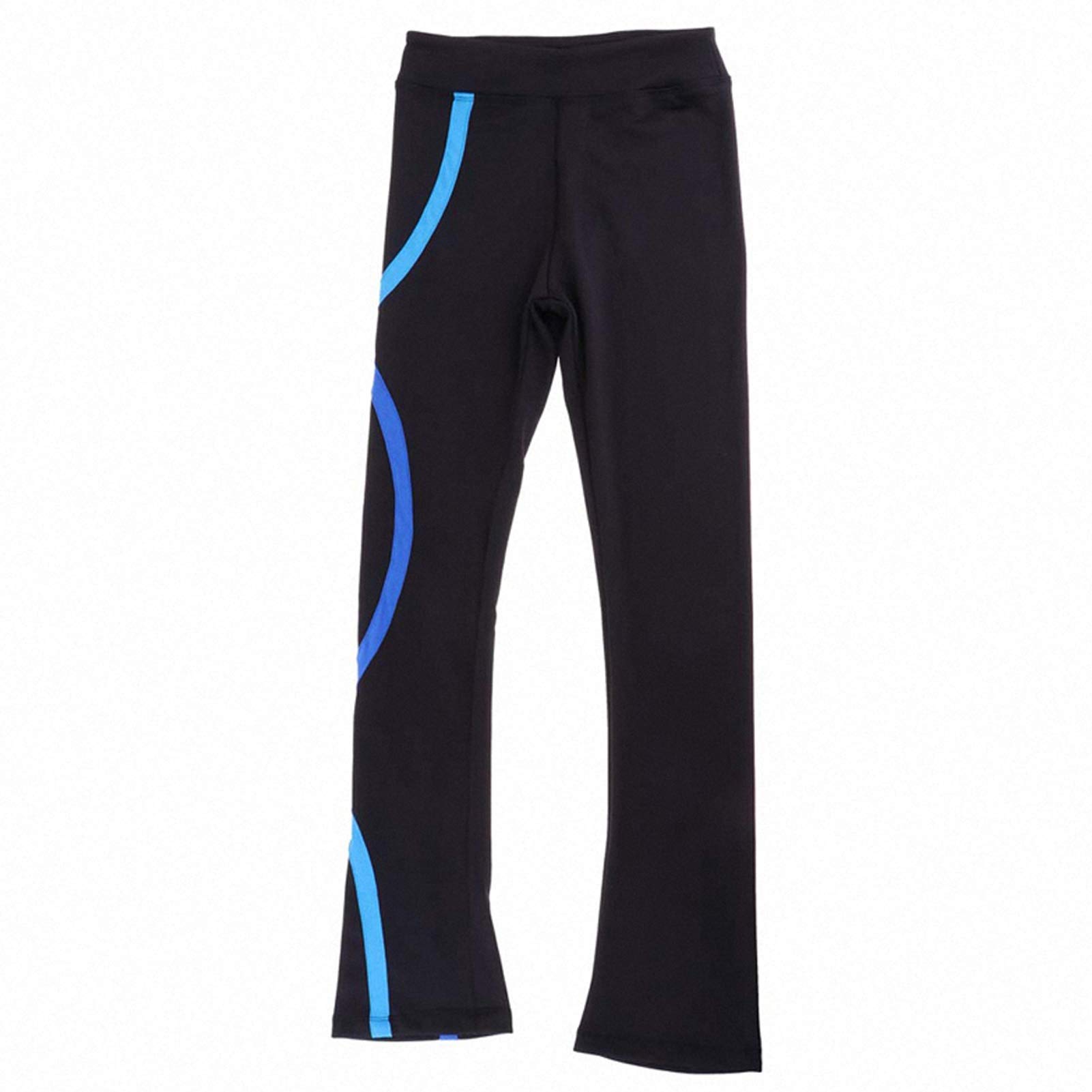 Pantalones de Patinaje Artístico Pantalones De Patinaje Artístico For Niños Al Aire Libre, Mallas De Alta Elasticidad, Competición De Entrenamiento, Mallas De Patinaje Cálidas A Prueba De Viento (Col