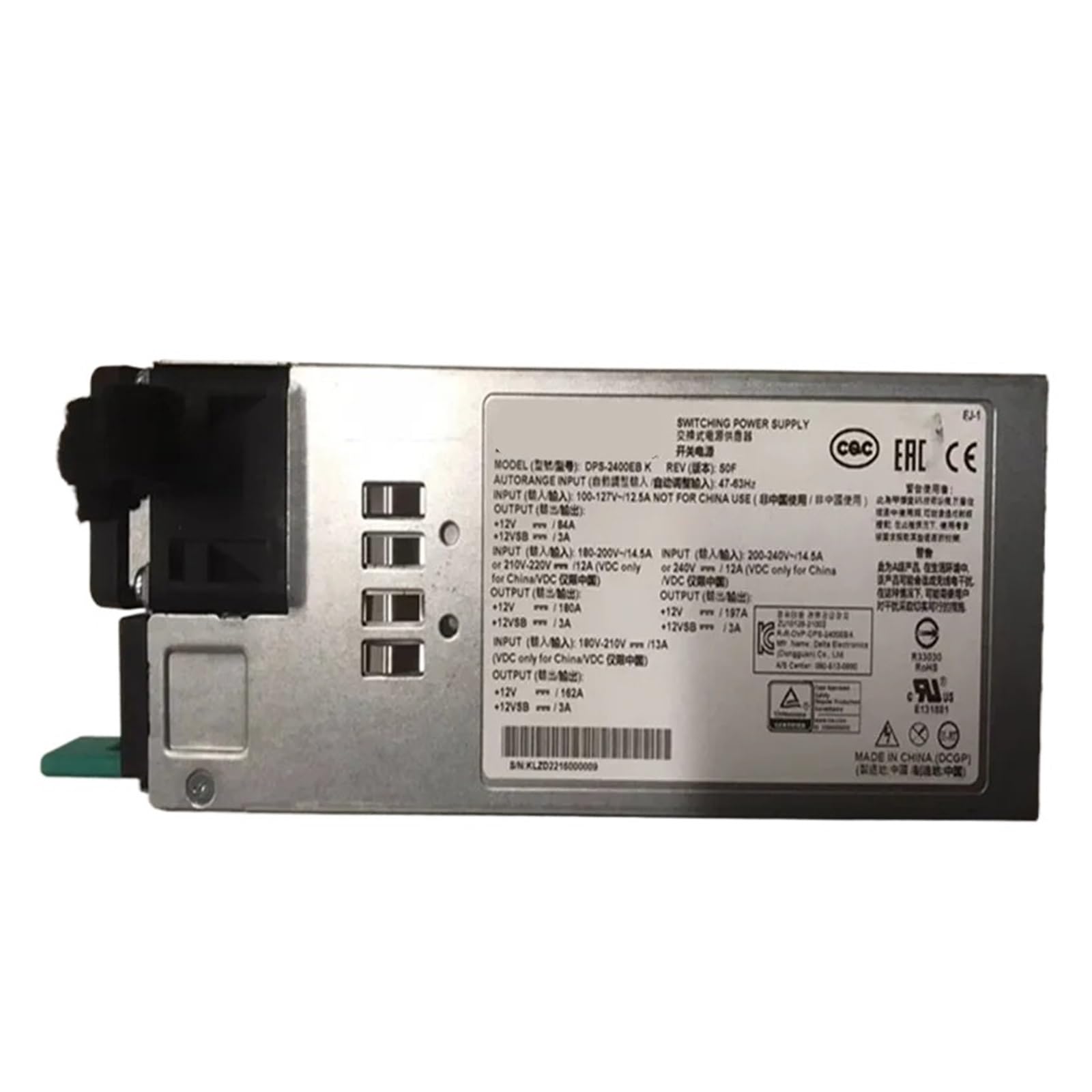 CLBSWYEJK Power Supply 2400W DPS-2400EB K