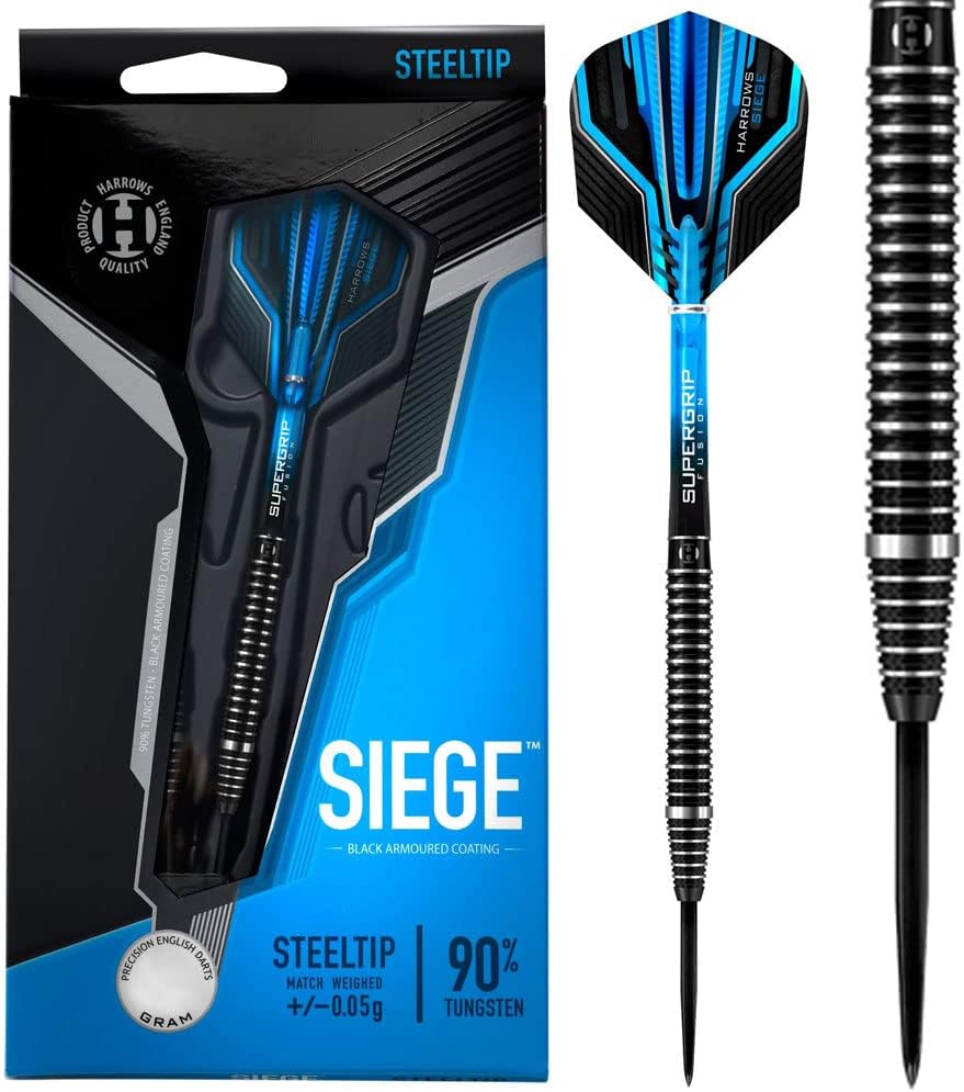 Harrows Siege 90% Tungsten Steel Tip Darts