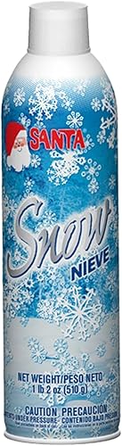 Santa Winter White - Aerosol de nieve artificial de Navidad, 18 onzas