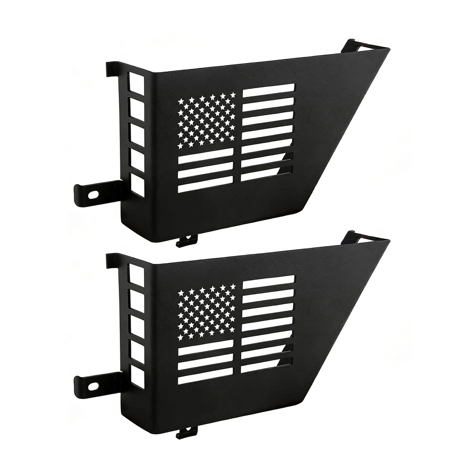 Soporte de almacenamiento de metal para puerta delantera de vehículo de carretera, diseño de bolsillo lateral para modelos de 2 y 4 puertas, SUV, planificador lateral