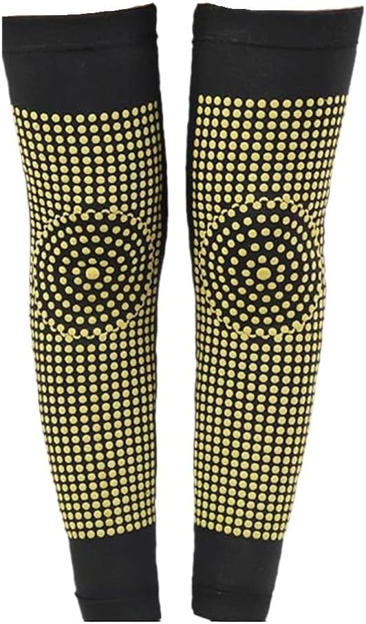 Double-Sided Extended Knee Pads for Men and Women with Old and Cold Legs to Keep Warm Long Knee Pads