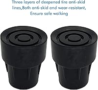 Vista 3 de Puntas de caña de repuesto, color negro, 1 pulgada