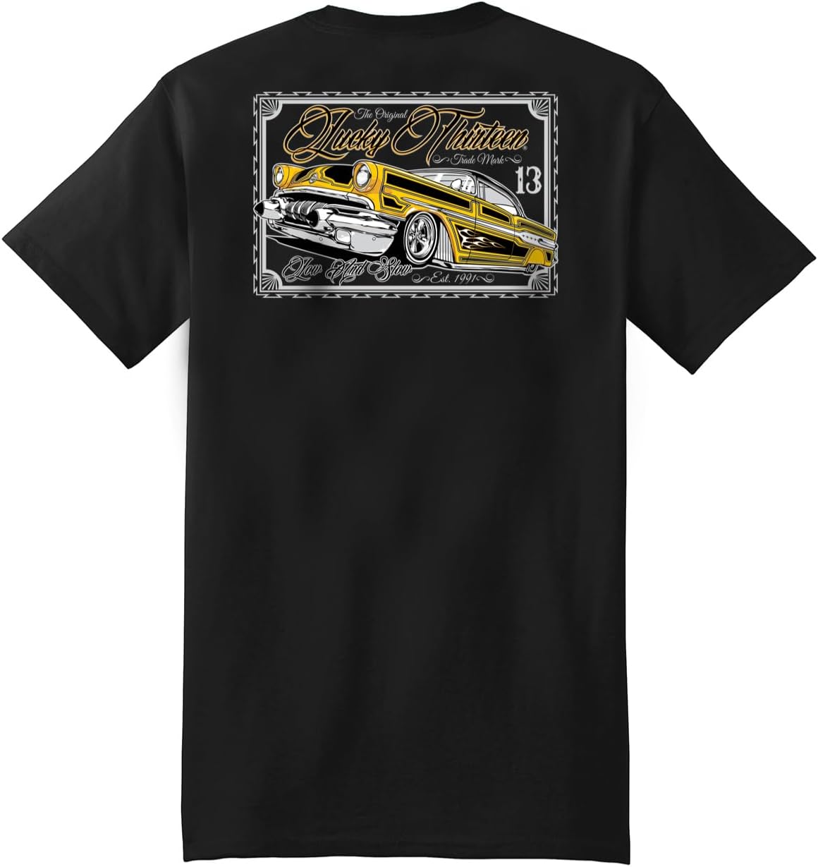 Lucky 13 Men's Low & Slow T-Shirt Black