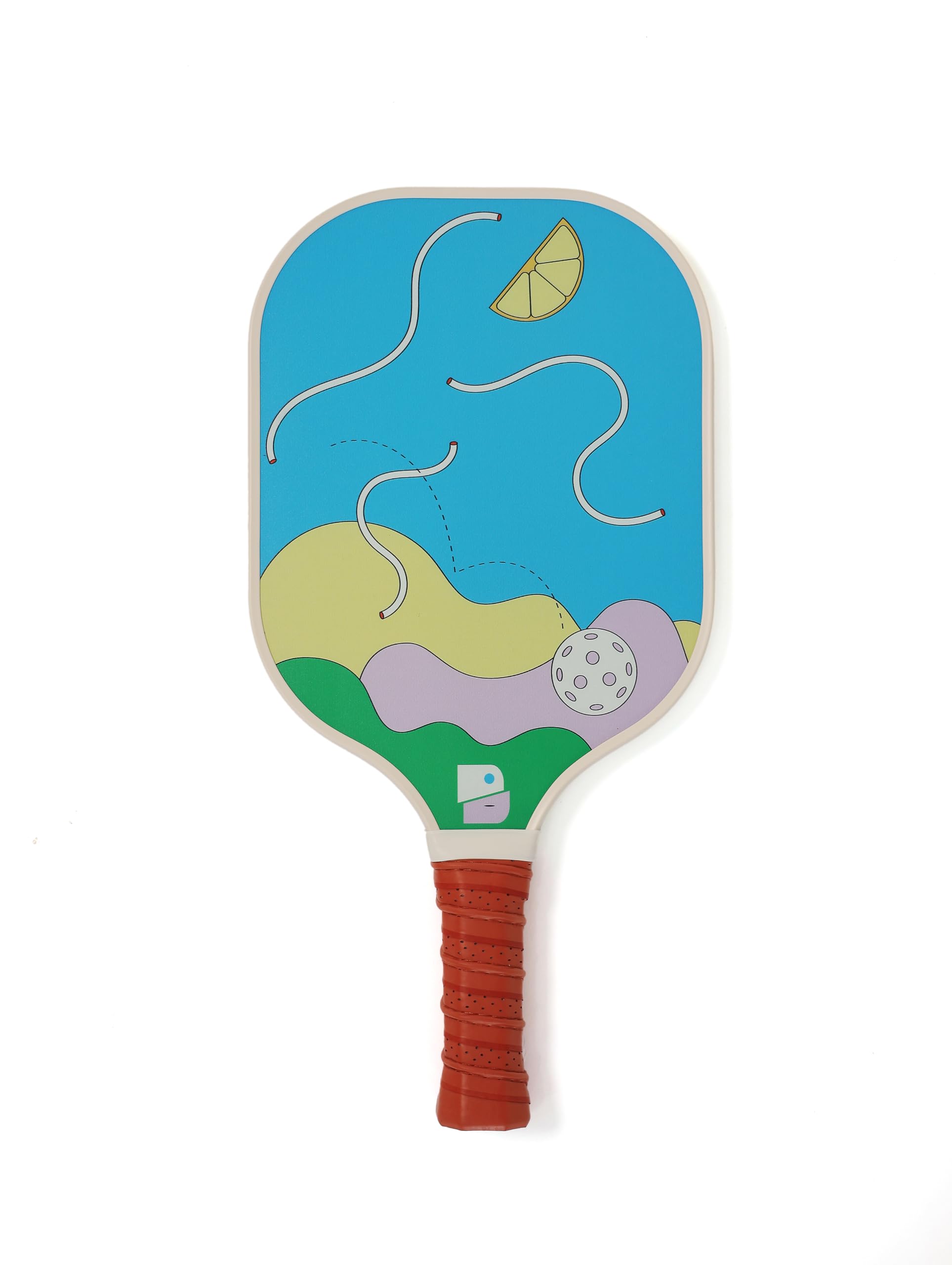 Pickleball Paddle Racket for Men & Women –200-220 GMS Fiberglass Paddle with Cushion Grip, Max Spin & Control, Ideal for All Skill Levels (1 Piece) (Ibiza)-image-9