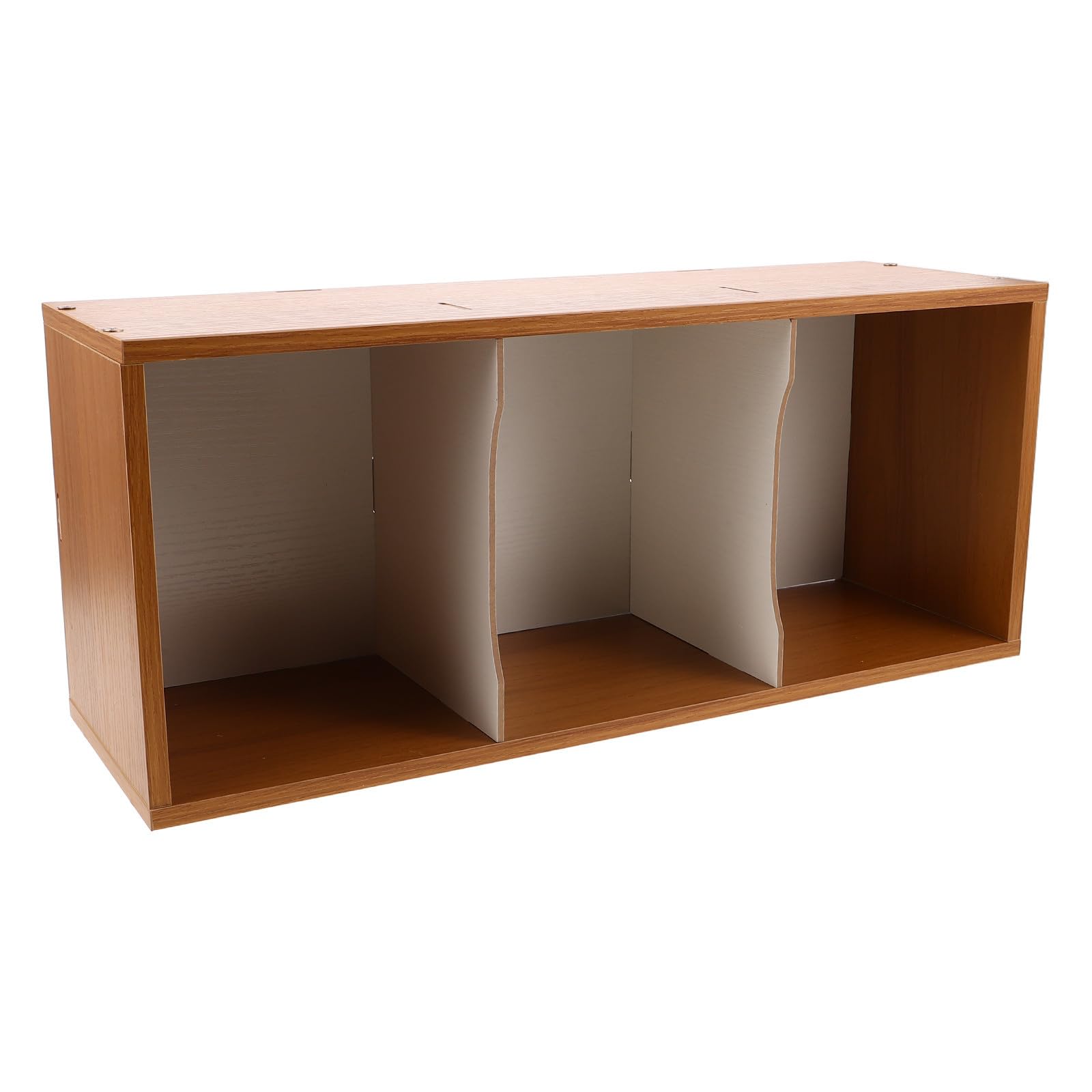 SOLUSTRE CD Organizer Ständer für Desktop mit Einfacher Montage und Praktischer Schreibtischablage für Studium und Büroorganisation