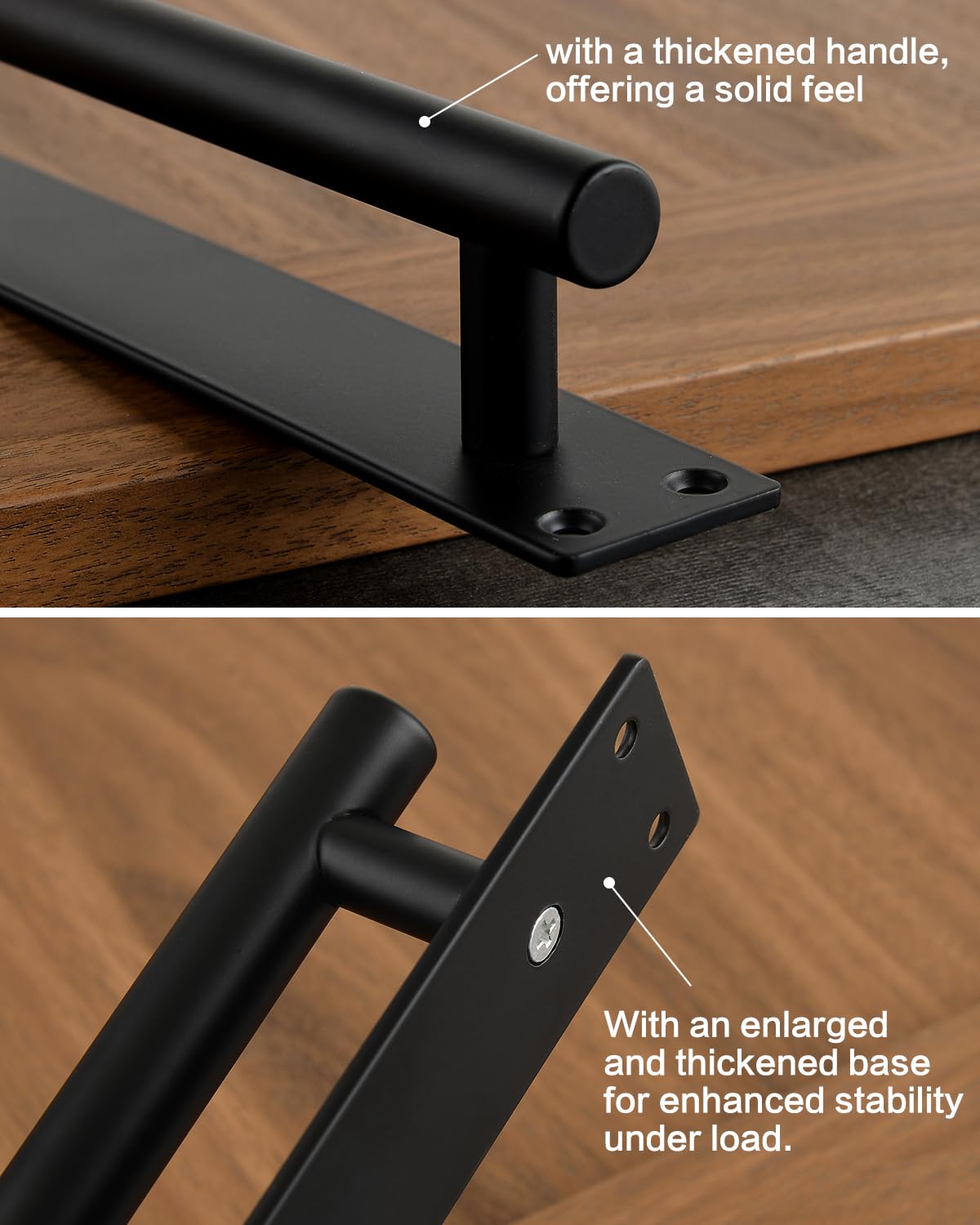 Matte Black Barn Door Handles - Modern Hardware -9 Matte Black Barn Door Handles - Modern Hardware -9