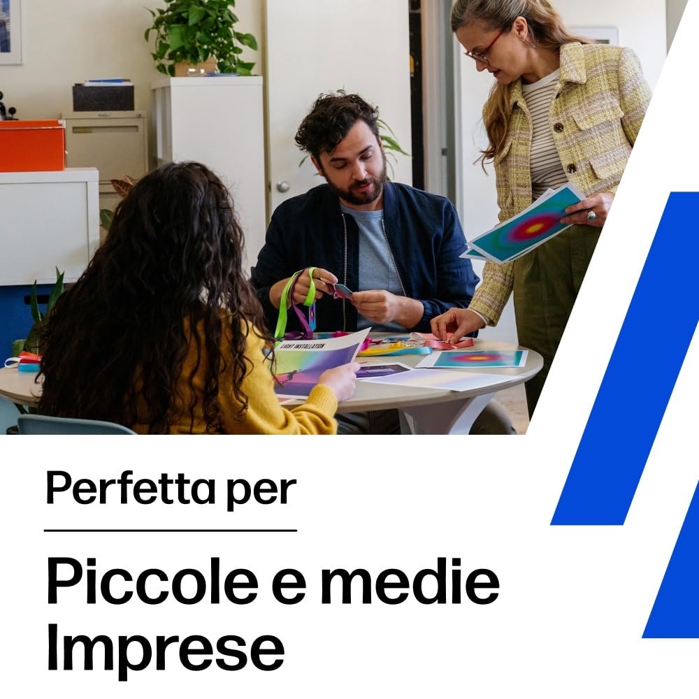 HP Color LaserJet Pro 3302fdw Stampante Multifunzione A4, Stampa Fronte e Retro Automatico, 25 ppm, USB, Wi-Fi, Ethernet, Fax, Copia, Scansiona, ADF 50 Fogli