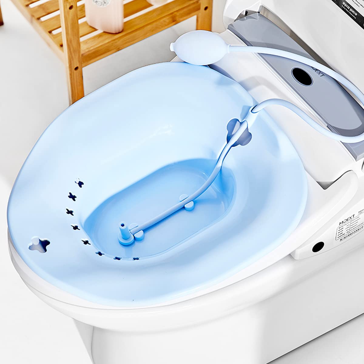 Buy Sitz Bath Steam Seat Over The Toilet Foldable Sitz Bath Basin for