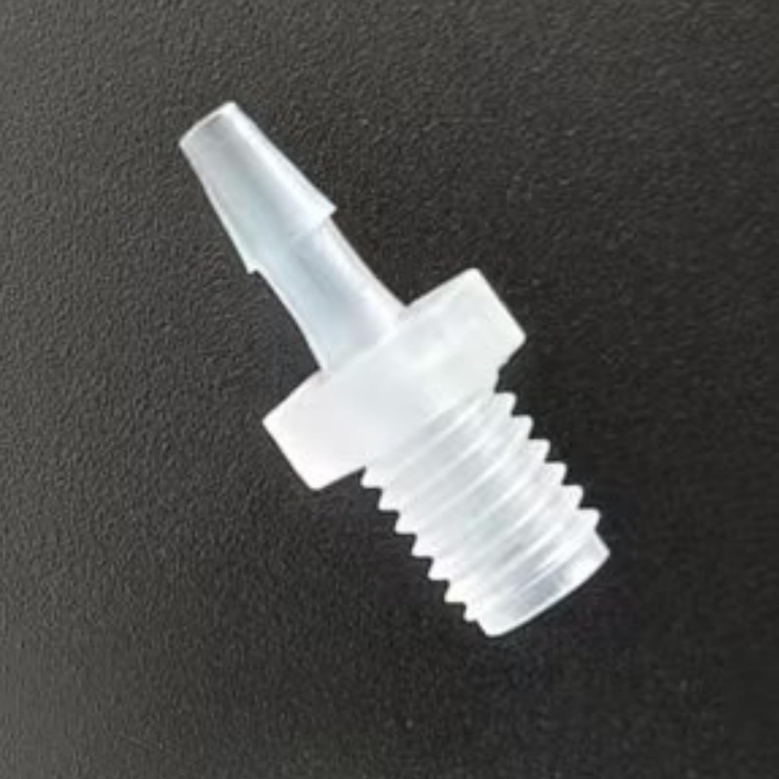 Hose Barb Fittings M5 Male Thread Adapter Pipe Connector for Laboratory and Food Machinery - 50 Pack(2.4mm 3/32inch M6)