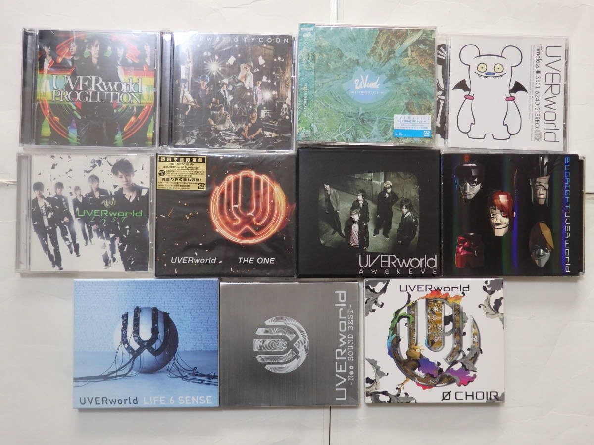 送料無料！！】即決○UVERworld○ウーバーワールド○初回限定DVD付多数