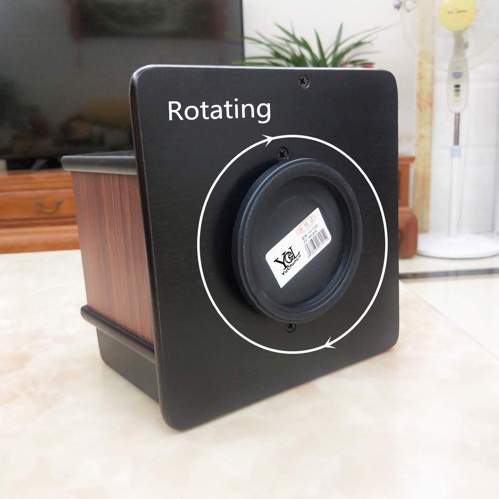 Organizador giratorio de control remoto, soporte de madera para bolígrafos para escritorio, suministros de oficina, almacenamiento de papelería, organizador de escritorio multifunción para el hogar y