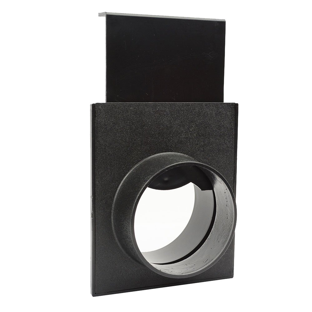 BIG HORN11442 4-Inch ABS Plastic Quick Coupling/Disconnect Blast Gate for Vacuum/Dust Collector (Replaces Jet JW1007)