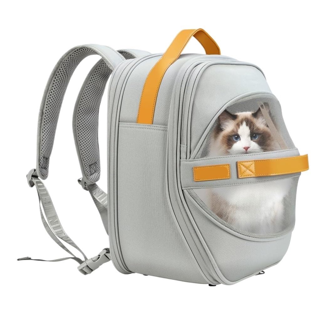 Rucksack Haustiertrage-Rucksack, Atmungsaktives Mesh, Weiche Katzentrage Für Kleine Hunde Und Katzen, Reisen, Outdoor-Tragetasche Haustier