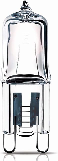 x 10 G9 25W Eveready Branded Capsule Light Bulb Halogen Lamp Clear Capsule