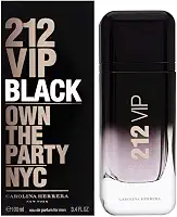 Perfume masculino 212 Vip Black Carolina Herrera