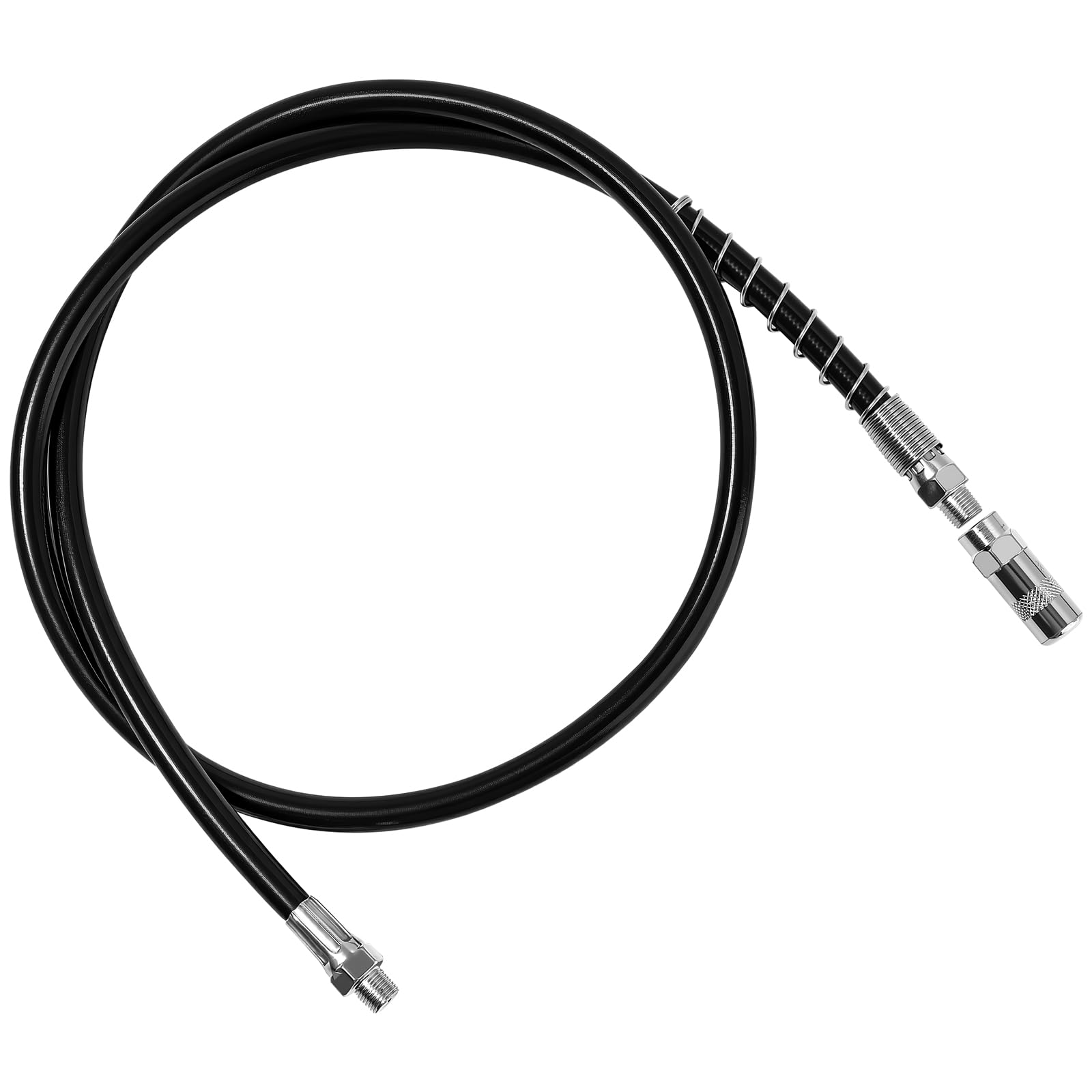48" Grease Gun Hose + Coupler