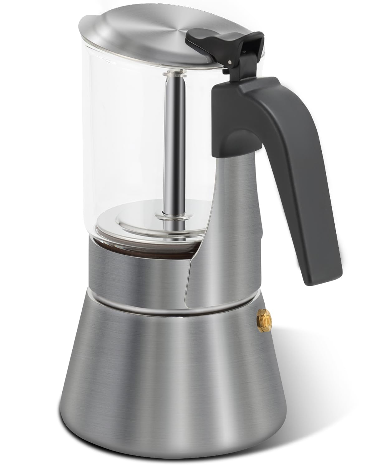 Koffiezetapparaat voor op het fornuis - Italiaanse Espresso Moka Pot