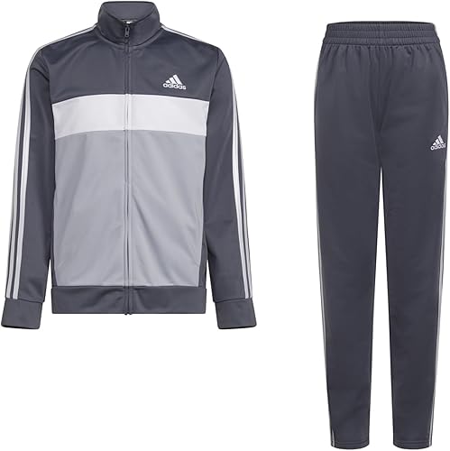 adidas Tricot - Conjunto de ropa de chaqueta y pantalón para niño