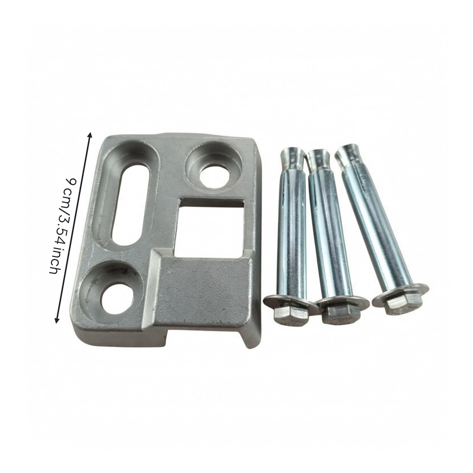 KESOTO Tope Puerta con Ranura Tope Acero Inoxidable para Puerta, Resisn, Herraje
