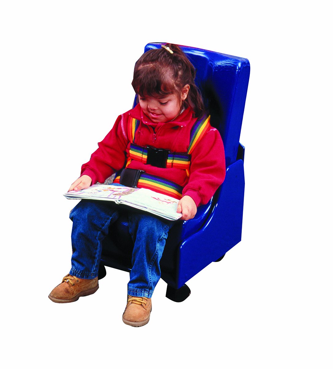 Skillbuilders 30-1174 2-piece Mobile Floor Sitter With Metal Base, X-Large