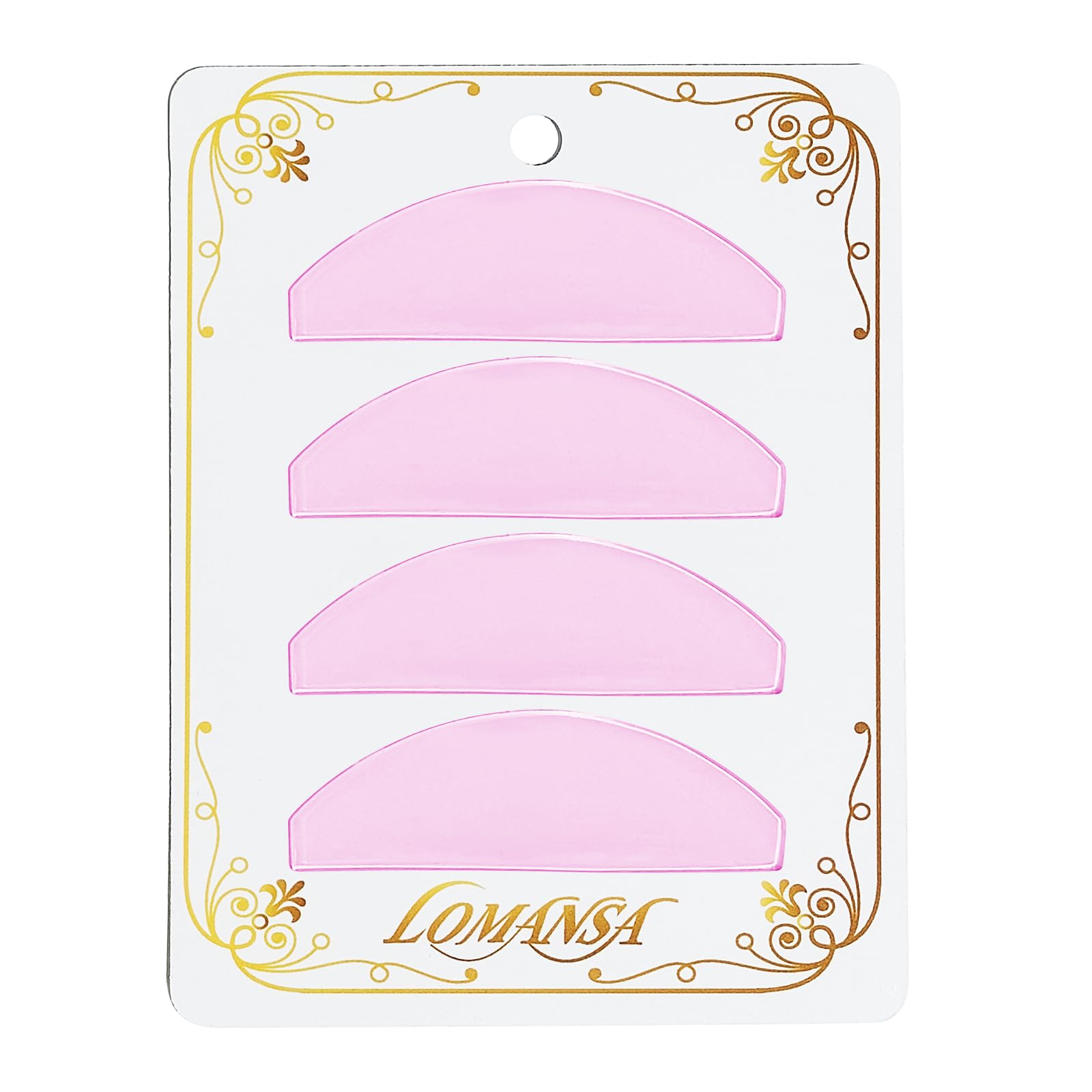 Lomansa Lash Lift Pads, Lash Lift Shields Flat, Sticky and Ultra Thin, Only for Lash Perming Step 1