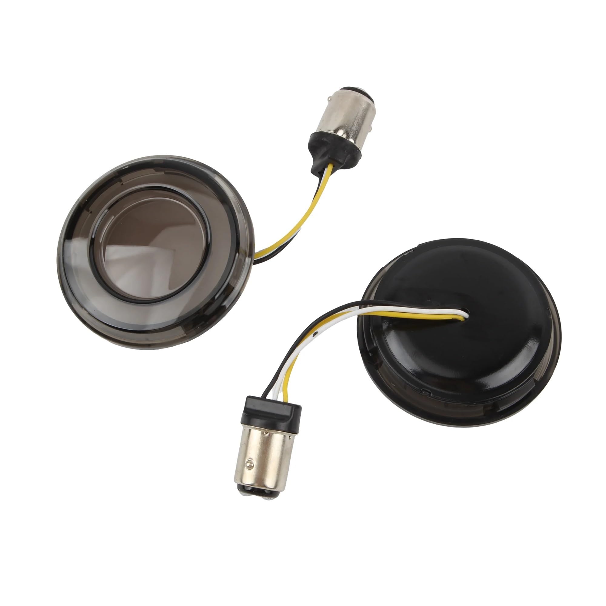Luces Señal Giro Moto Intermitentes LED para Motocicleta, Estilo 1156/1157, Indicador De Freno para Dyna para Touring Street Glide para Road King Rider FXLRST