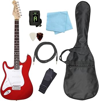 Amazon | エレキギター 左利き 初心者セット ストラトキャスタータイプ