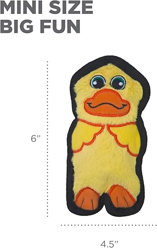 Miniatura 2 de Outward Hound Invincibles - Juguete chillador de peluche sin relleno para perro