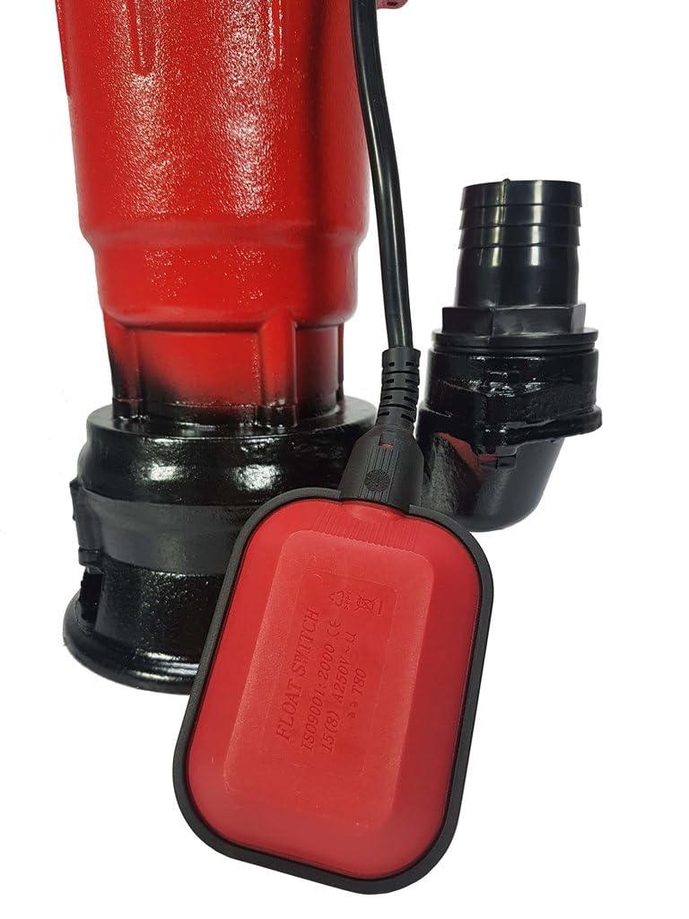 Elettropompa Sommersa MAR-POL 750W Per Acque Sporche - 18.000 L/h, Galleggiante, Ghisa, Protezione Termica - Foto 3