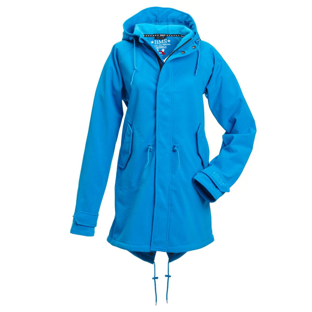 BMS HafenCity Coat SoftShell damski krótki płaszcz