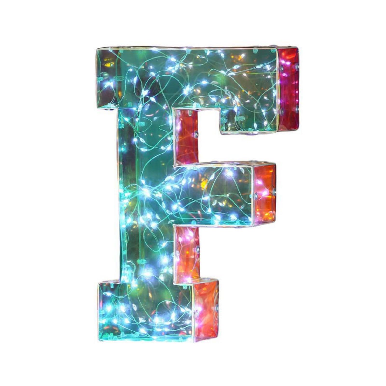LED Marquee Letter Lights Light Up Letters Glitter Alphabet Letter Sign Battery Powered for Night Light Birthday Party Wedding Girls Gifts Home Bar Christmas Decoration with USB