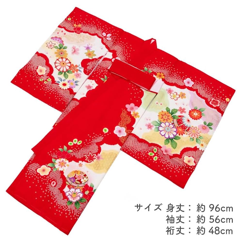 お宮参り着物 正絹産着 女子の初着 女児　絞り柄 お宮参り着物正絹（初着・産着）女児G5-11つつみに手毬