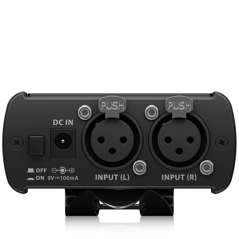Behringer Powerplay P1 Personal In-Ear Monitor Amplifier & Stagg Deluxe Audiokabel, S-Series, 6 m (6.10 Meters Klinke auf XLR)
