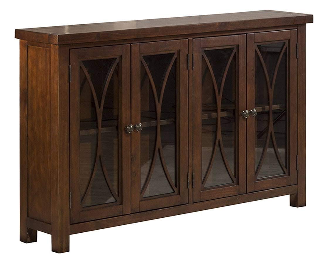 Shilpi Handicraft Solid Wood Cabinet Crockery Unit Wardrobe Without Glass Door for Living Room (Brown)-image-35