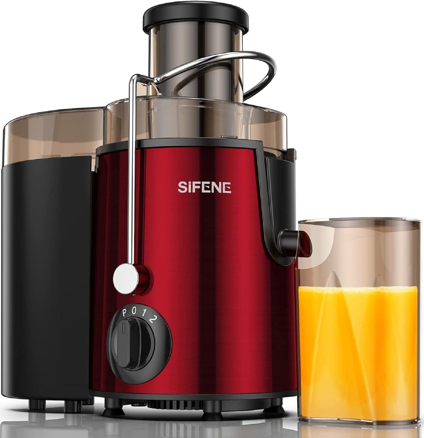 SiFENE Juicer Machine, 800W Juicer with 3.2" Big Mouth for Whole Fruits