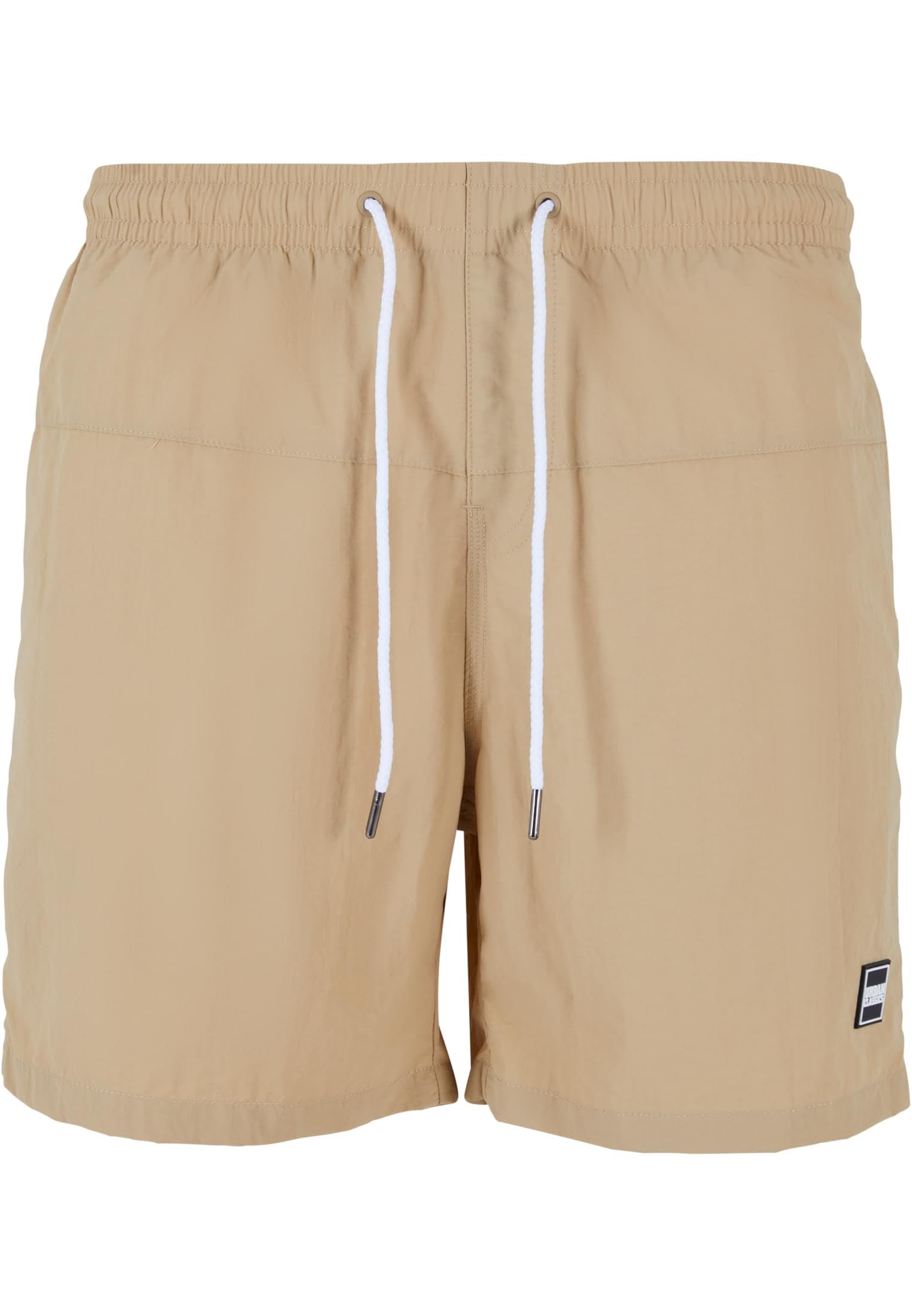 Urban Classics Men's Block Swim Shorts Swim Trunks, Unionbeige,