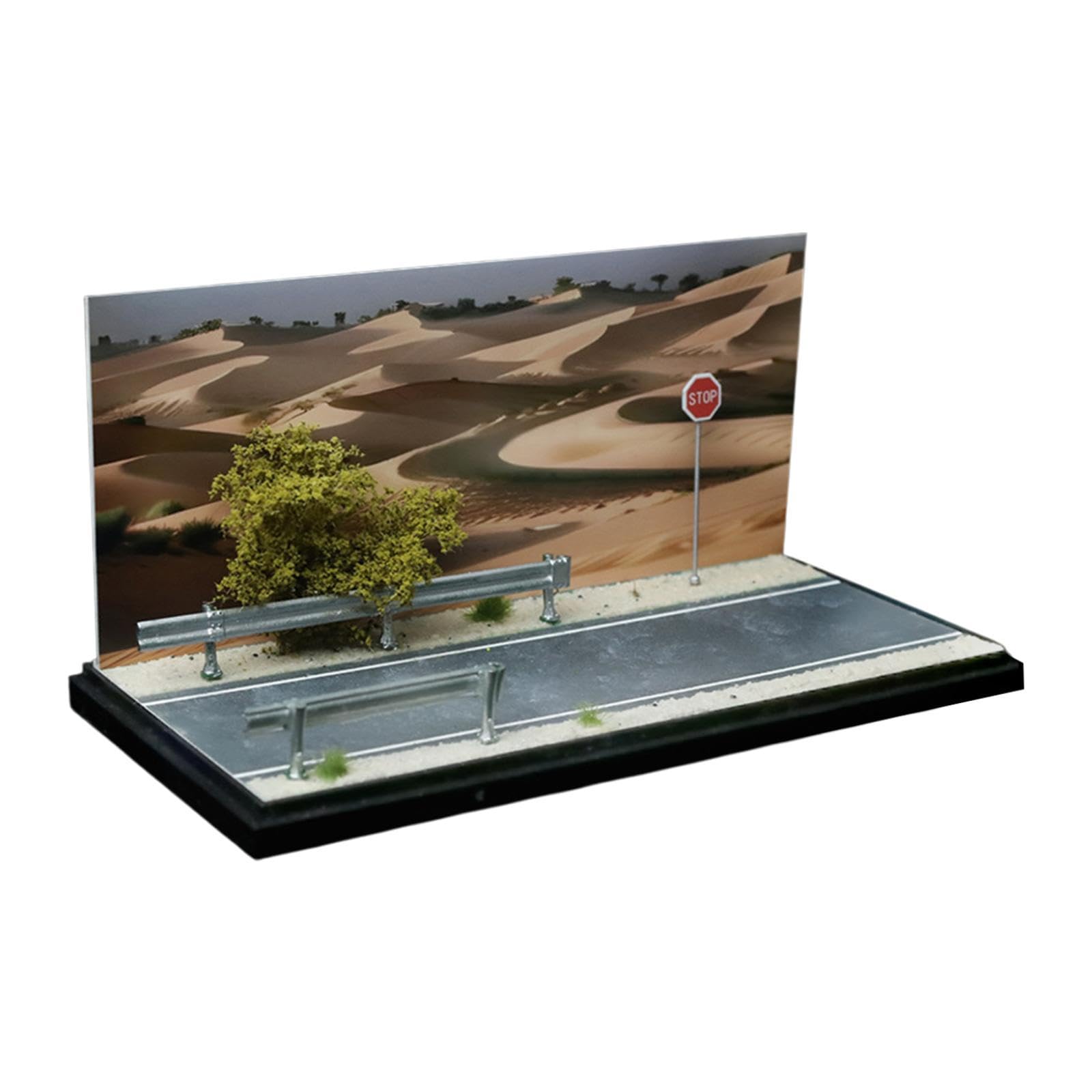 Amazon.co.jp: koolsoo 1/64 モデルカーシーンジオラマ、砂漠の