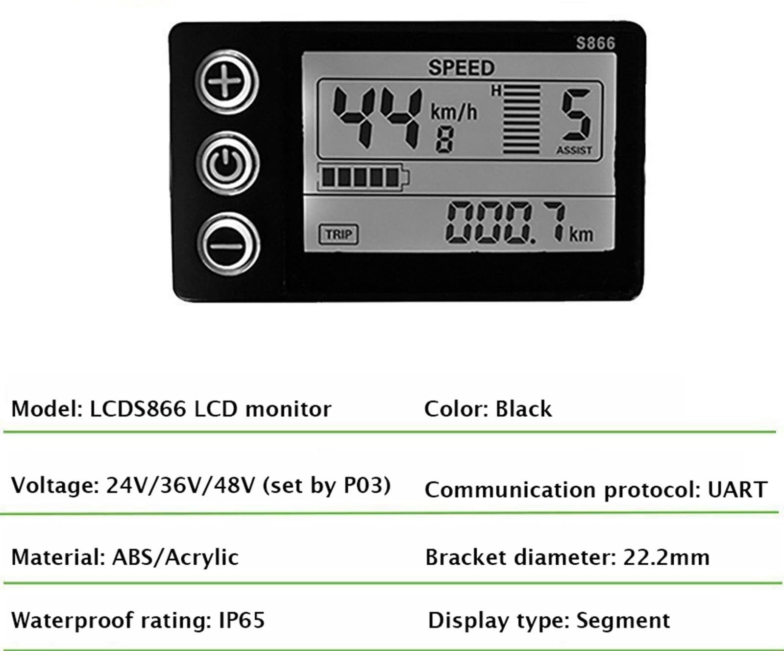 Zestaw do przebudowy roweru elektrycznego 48 V/1000 W, do roweru elektrycznego z wyświetlaczem LCD, kompatybilny z przednimi kołami 20-29 i 700C
