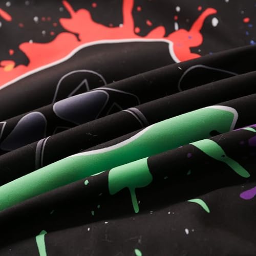 Miniatura 8 de NTBED Funda de almohada corporal para juegos de teñido anudado 100 microfibra cepillada funda de almohada con cierre de sobre para niños adultos 20