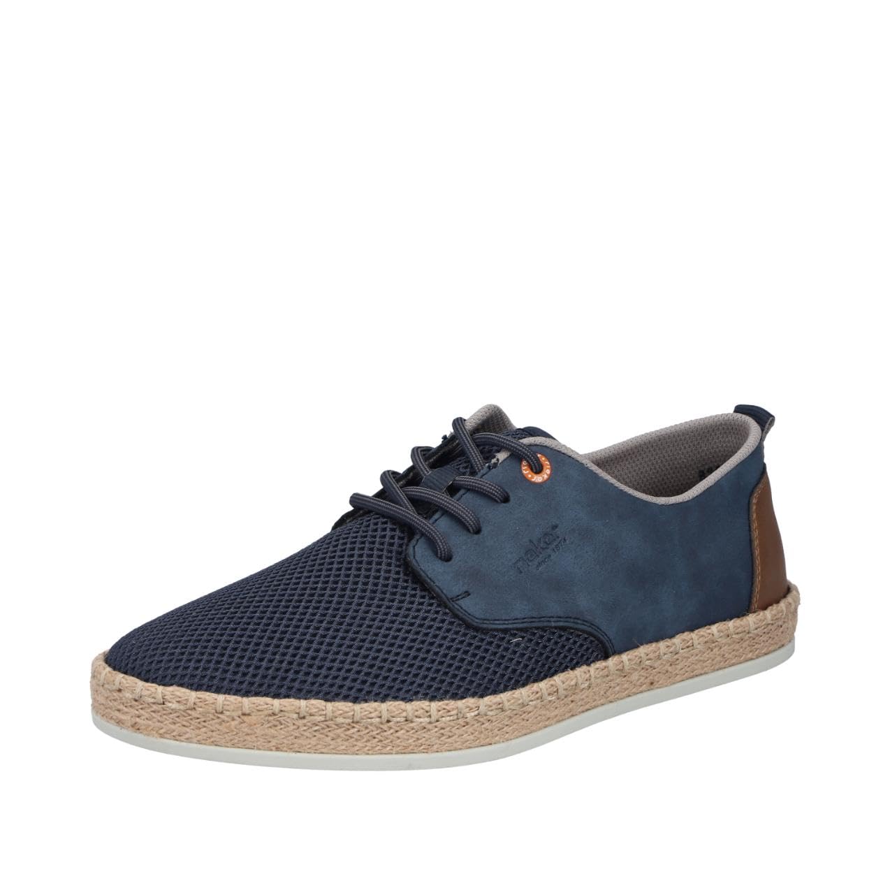Rieker Men's B2648 Lace-Up Shoes, Blue, 44 EU