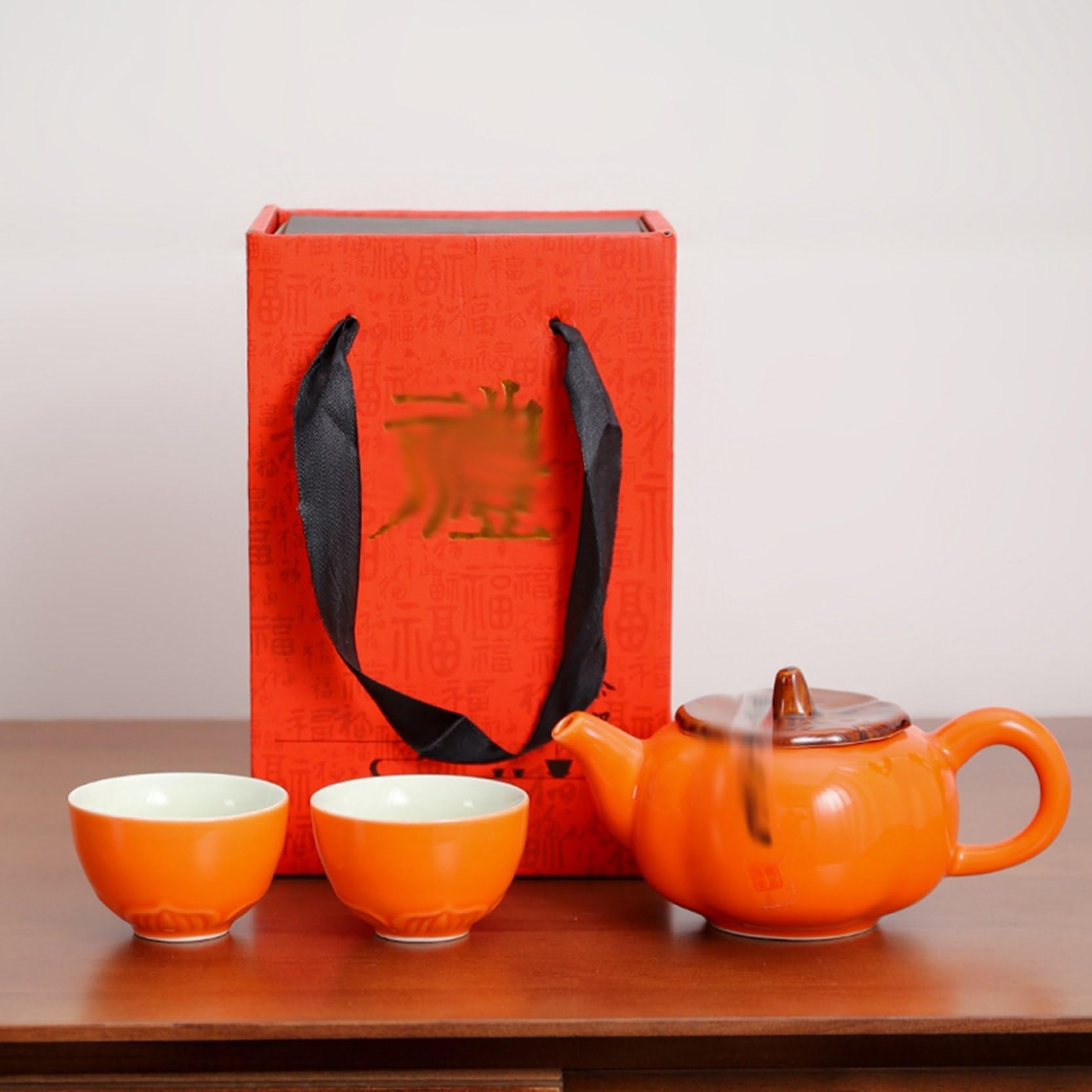 Amazon.co.jp: 番茶器セット 柿柿如意 急須 ティーセット 功夫茶