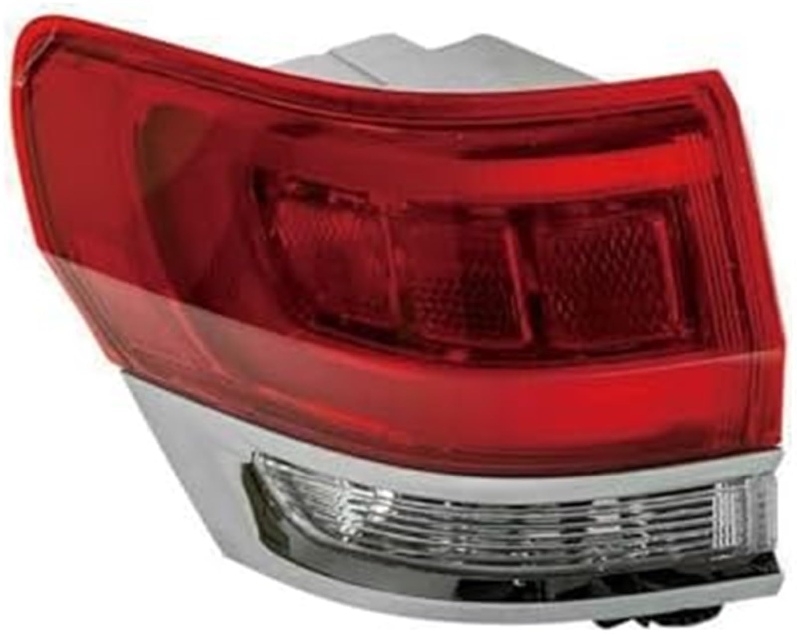 Zespół oświetlenia tylnego zderzaka Lampa tylna samochodu, dla Jeep Grand Cherokee 2014 2015 2016 2017 2018 2019 tylne światła zderzaka lampa tylna hamulca(BLACK Left side)