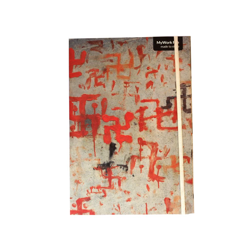 DeKulture Printed File Folders Letter A4 Size Document Pouch, Paper Organizer for School Office, Pack of 2